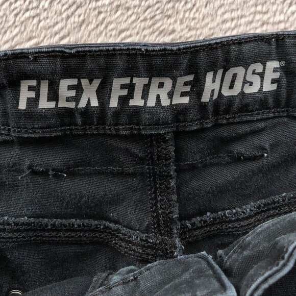 Duluth Trading Co. Men Cargo Pants Tag Size 36x30 Straight Leg Black Casual Work - Picture 8 of 12